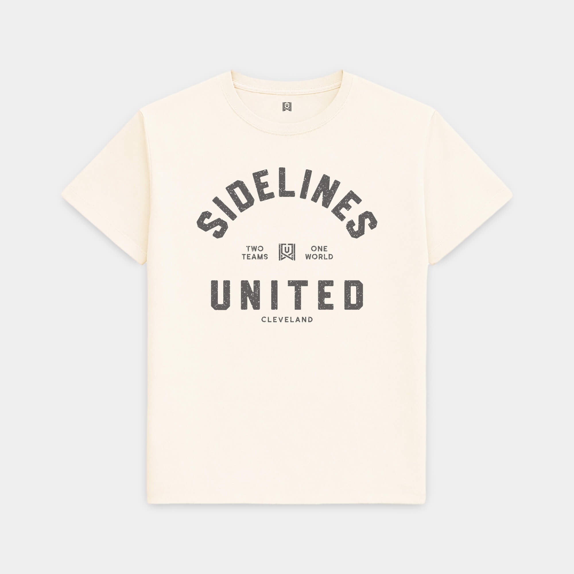 CLE Sidelines United Vintage White Tee