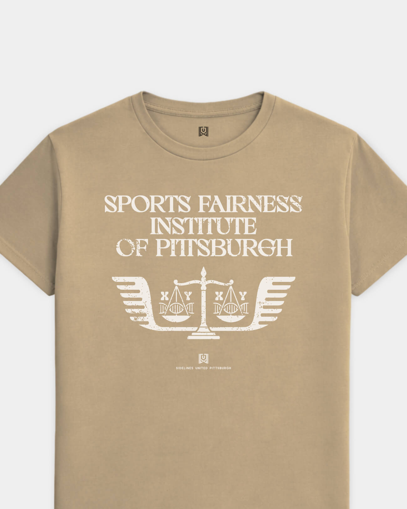 mockup-flatlay_T_Sports-Fairness-Institute---All-Sports_Pittsburgh_PA_All-Teams_Light-On-Khaki_rel-20260602_id-G27KUG0.jpg