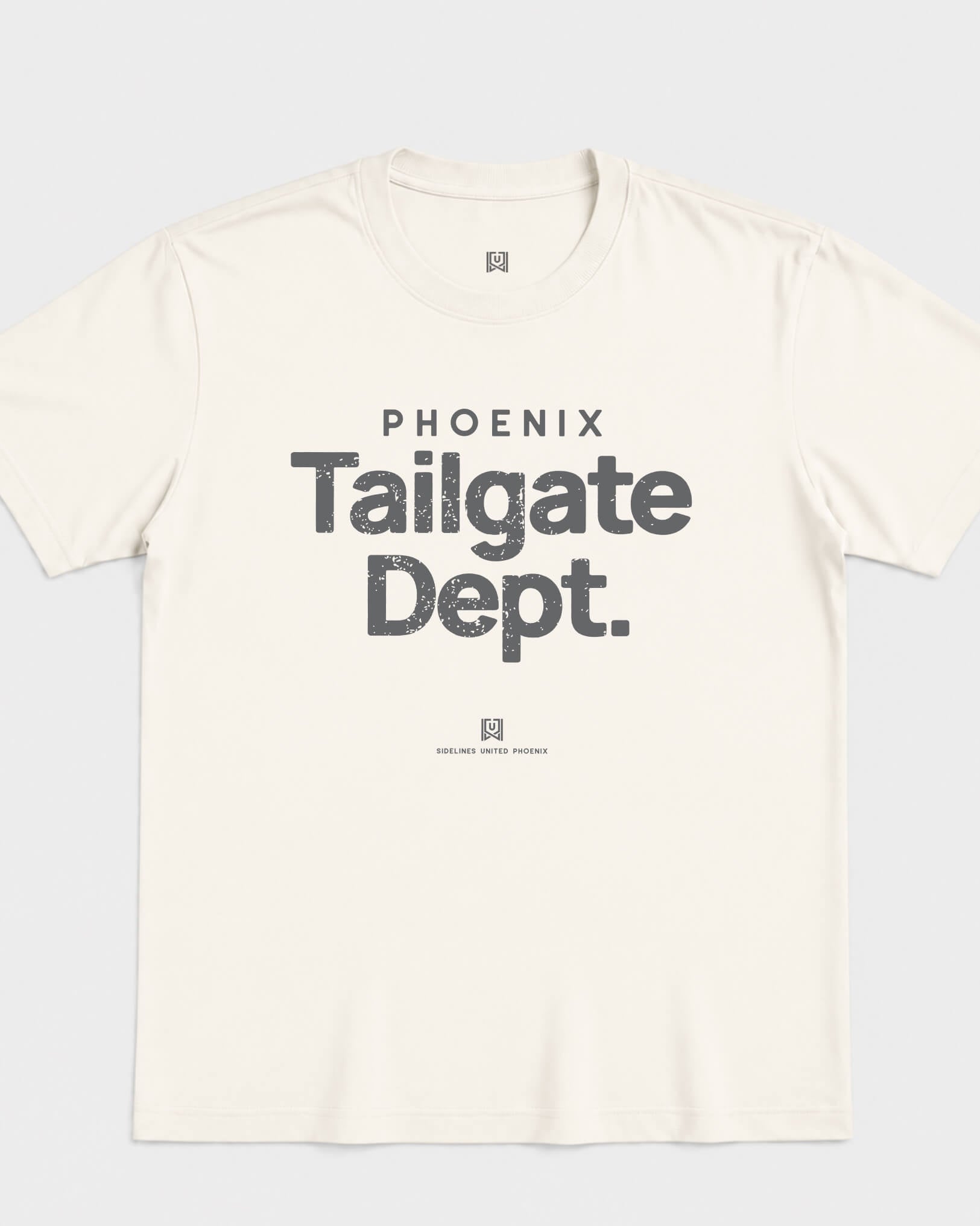 PHX Tailgate Dept Tee - Vintage White - Flatlay
