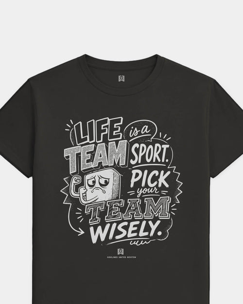 BOS Team Sport Advice Black Tee