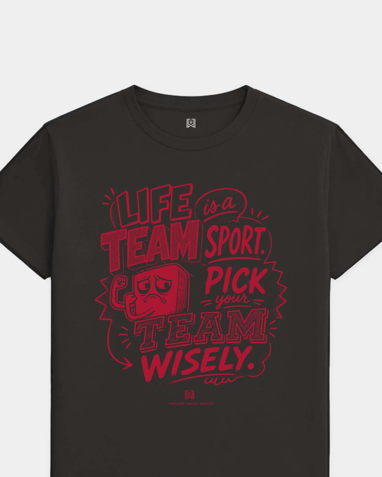 BOS Team Sport Advice Black Tee