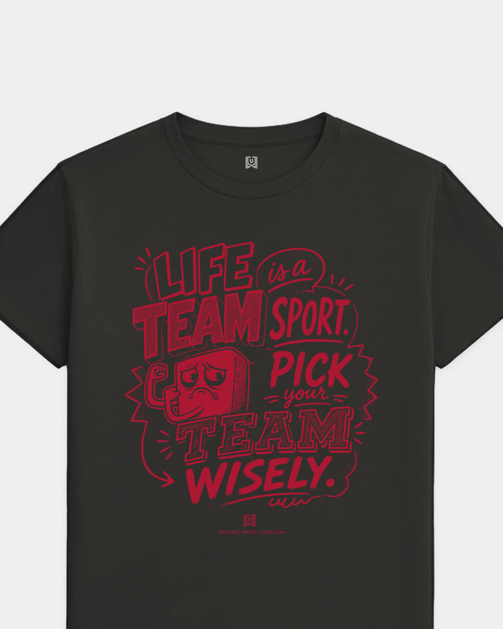 CLE Team Sport Advice Black Tee