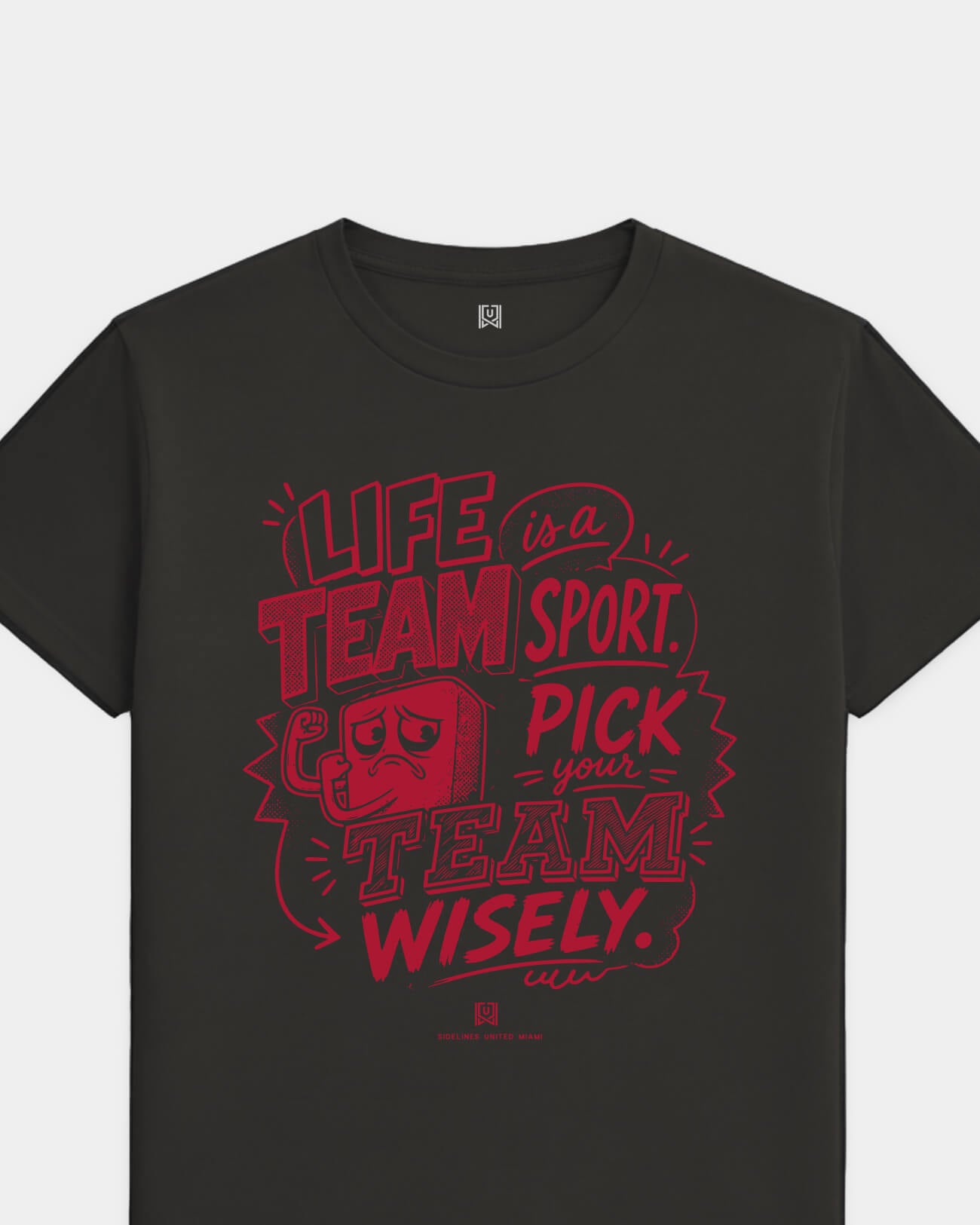 MIA Team Sport Advice Black Tee