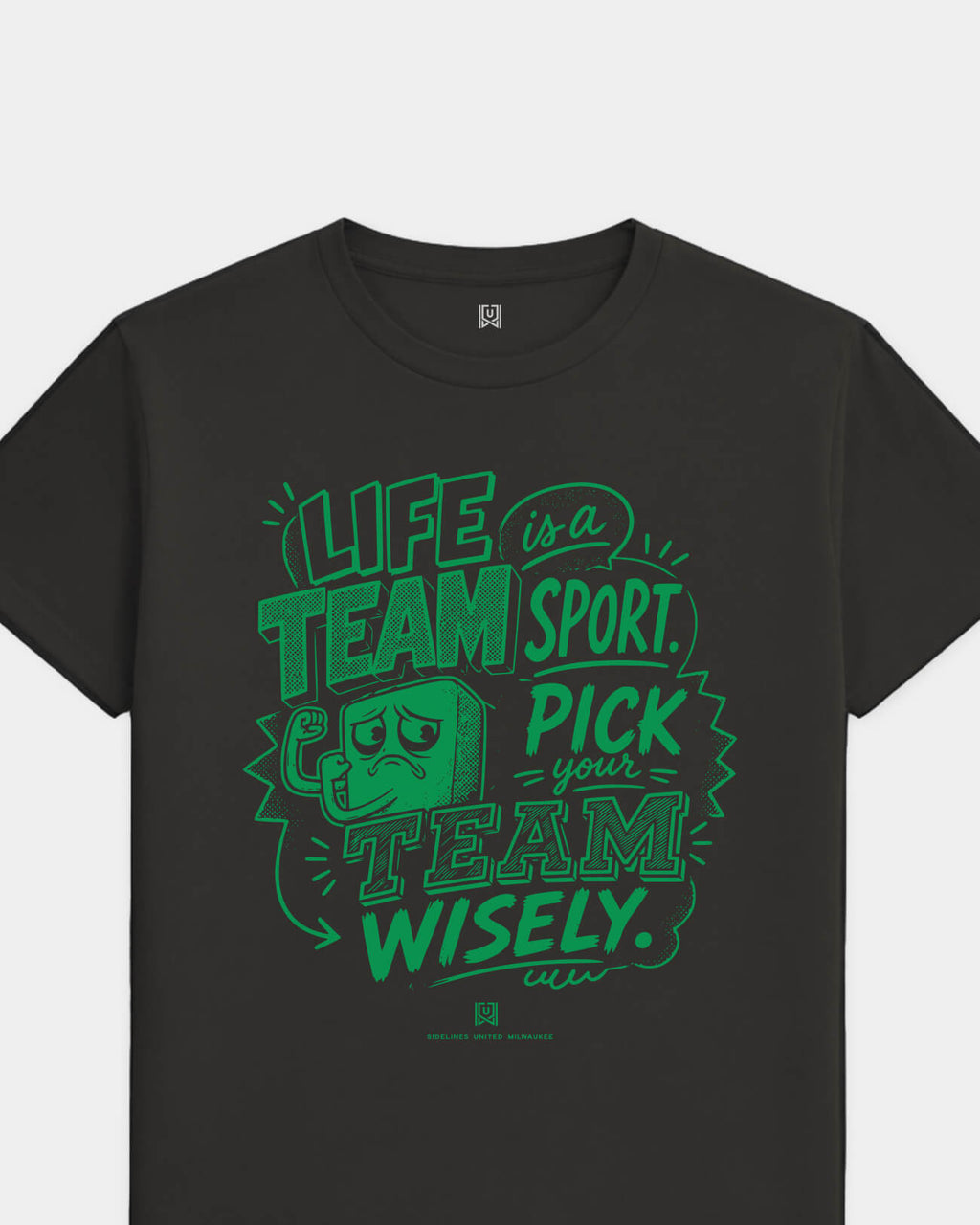 MKE Team Sport Advice Black Tee