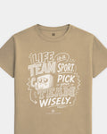 Philly Team Sport Advice Khaki Tee