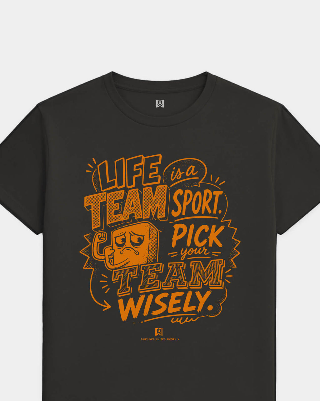 PHX Team Sport Advice Black Tee