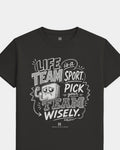 PGH Team Sport Advice Black Tee