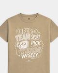 Toronto Team Sport Advice Khaki Tee