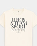 BOS Team Sport Life Vintage White Tee