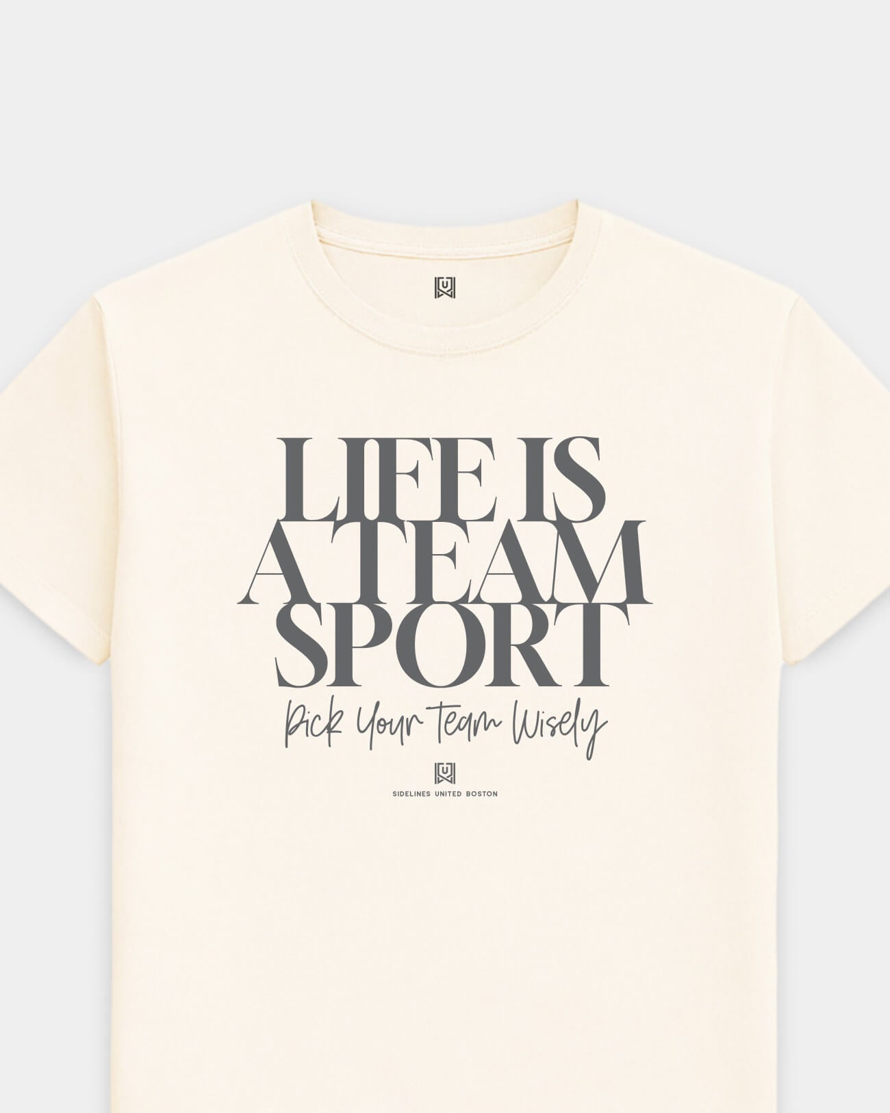 BOS Team Sport Life Vintage White Tee