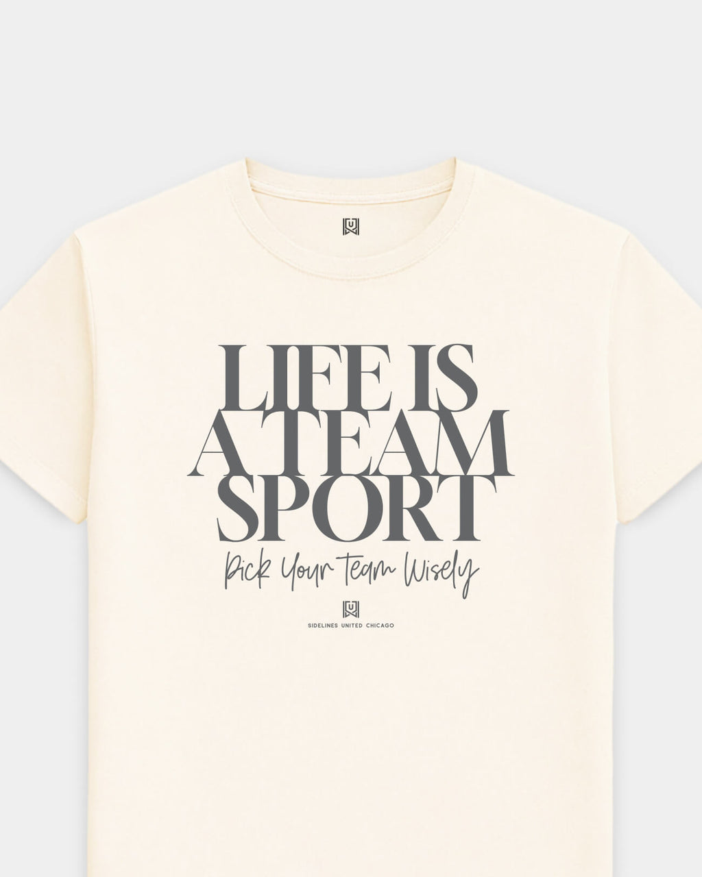 CHI Team Sport Life Vintage White Tee