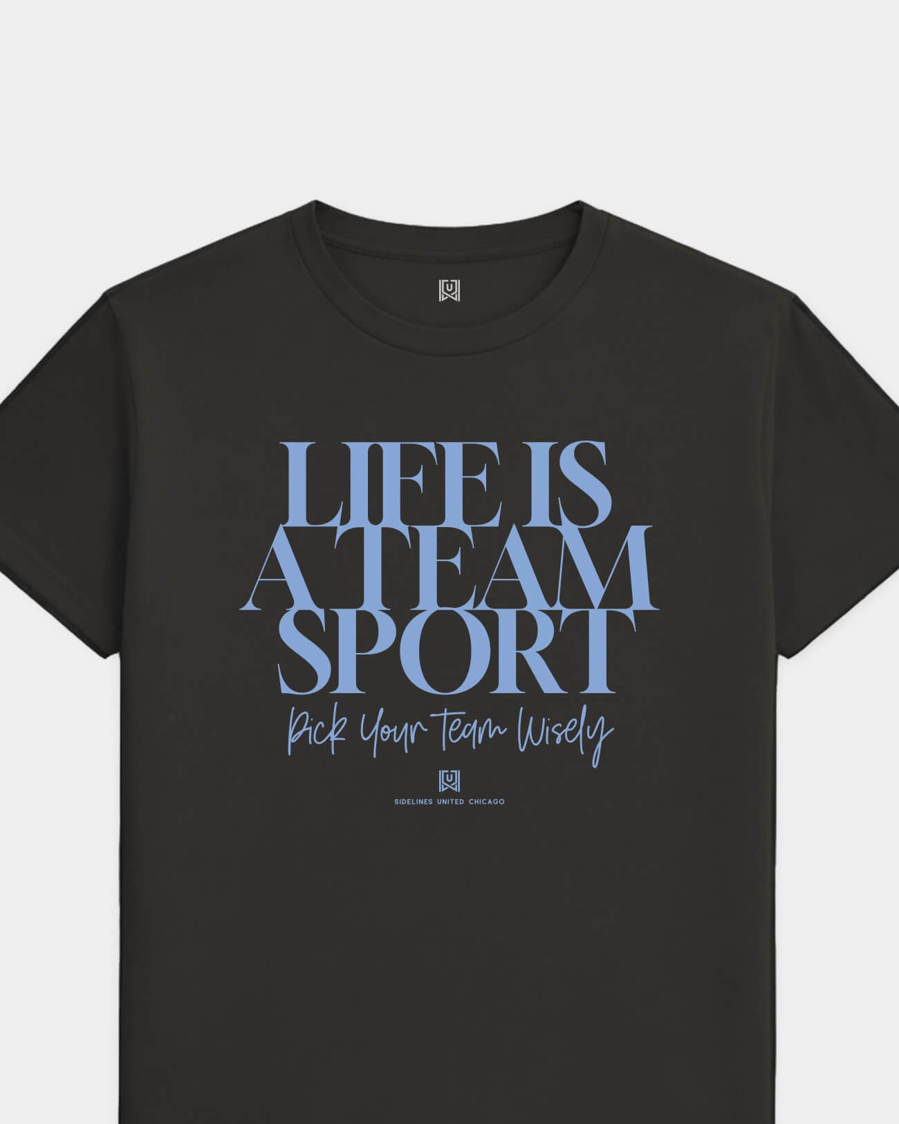 CHI Team Sport Life Black Tee