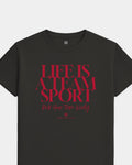 CLE Team Sport Life Black Tee