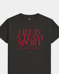 HOU Team Sport Life Black Tee