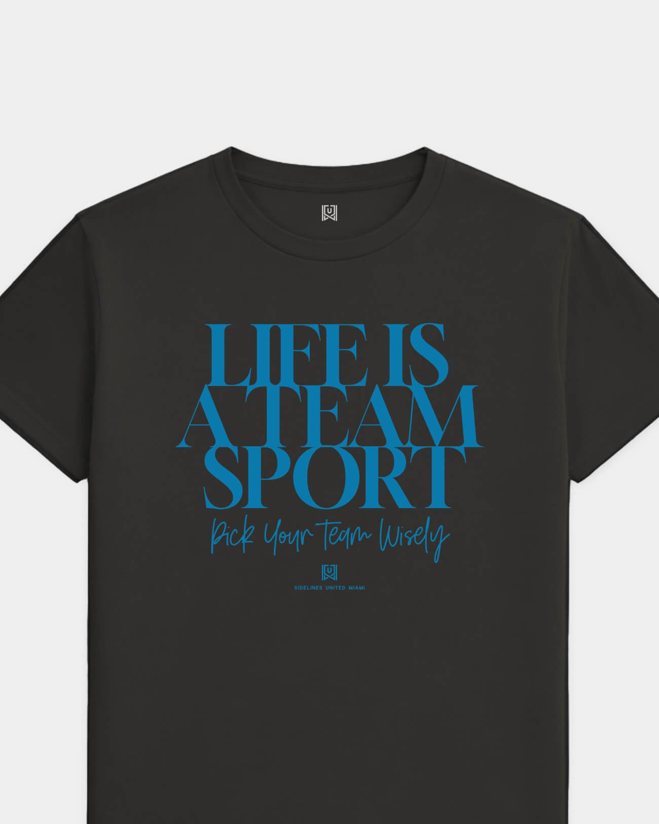 MIA Team Sport Life Black Tee