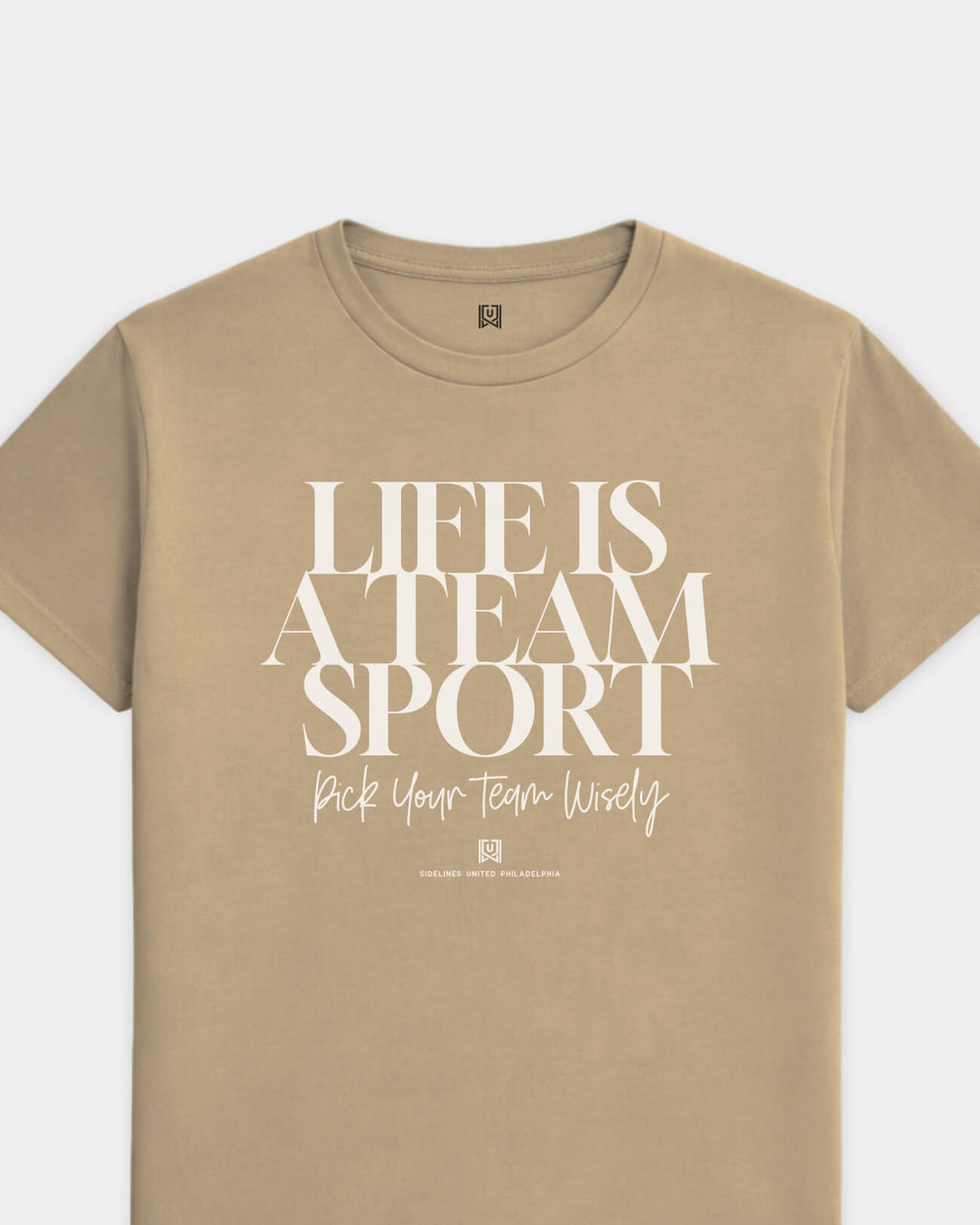 Philly Team Sport Life Khaki Tee