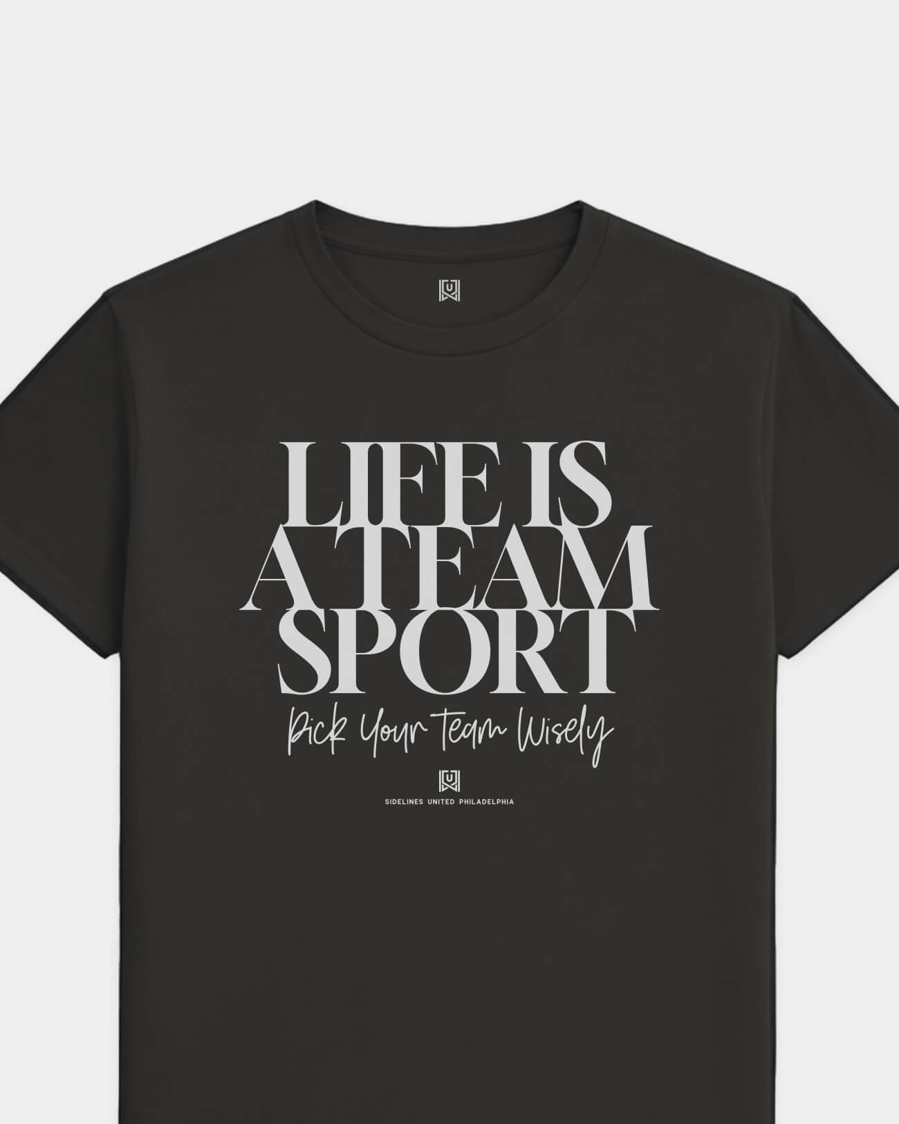 Philly Team Sport Life Black Tee