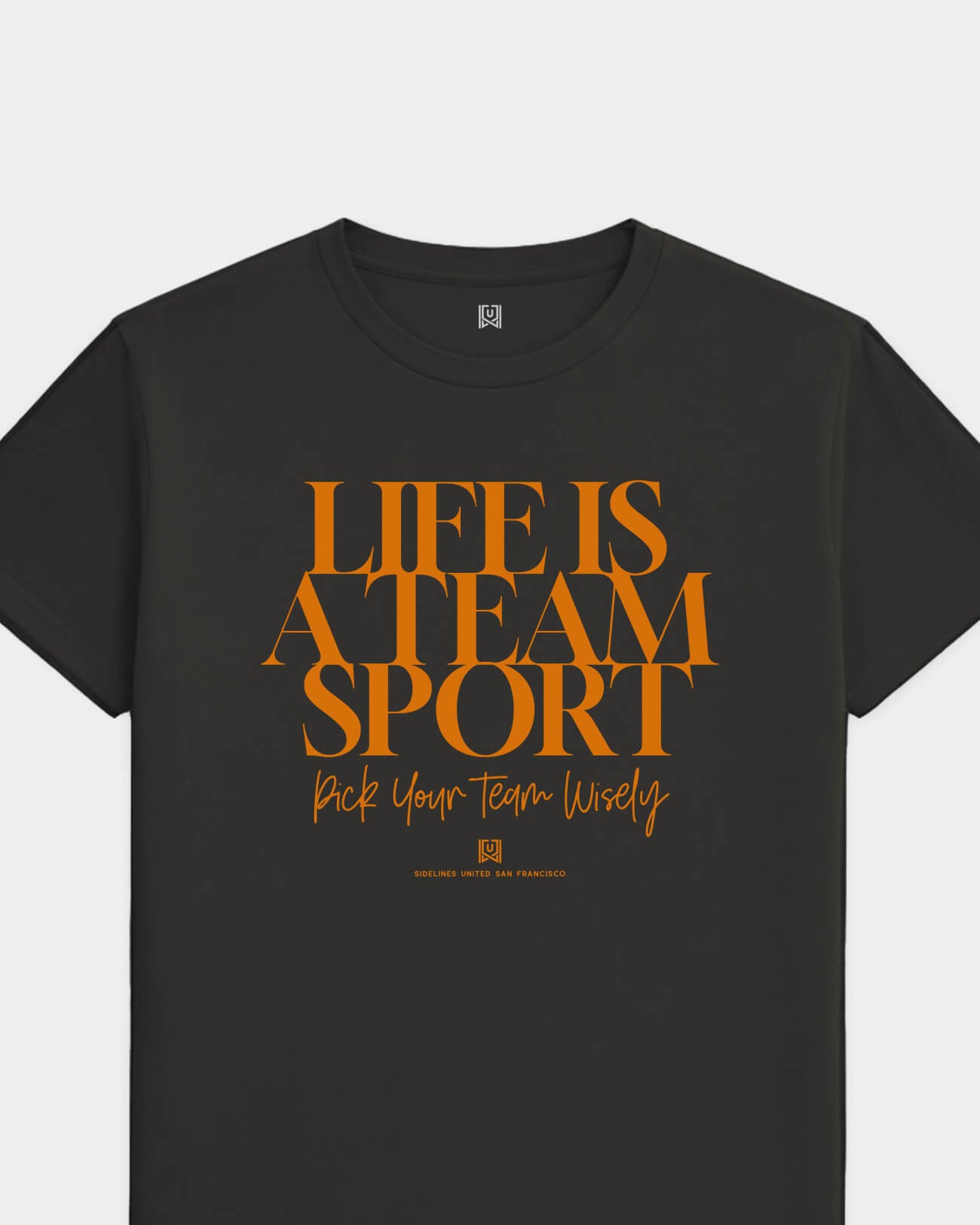SF Team Sport Life Black Tee
