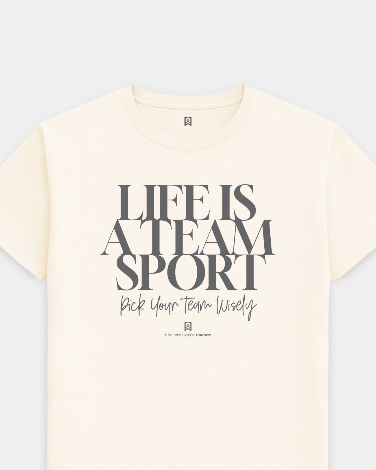Toronto Team Sport Life Vintage White Tee
