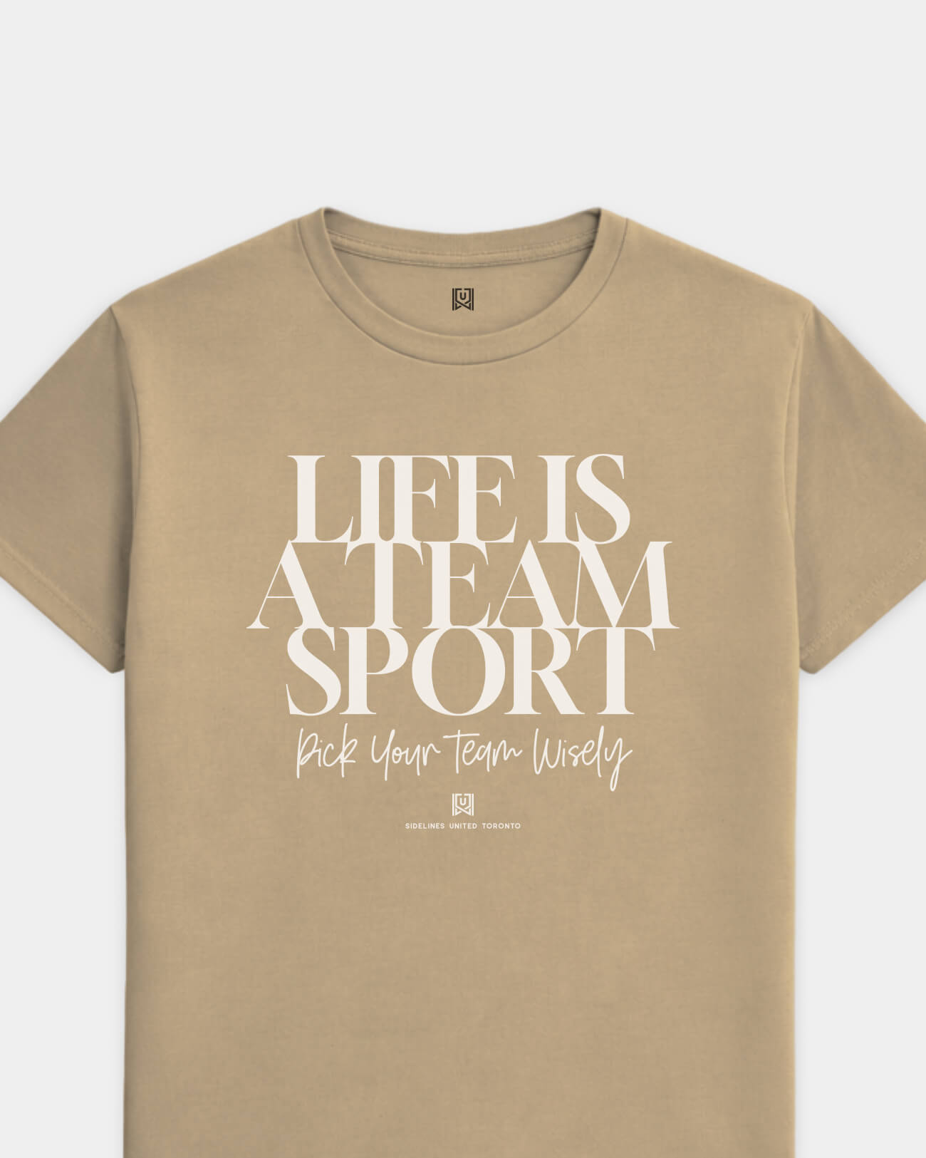 Toronto Team Sport Life Khaki Tee