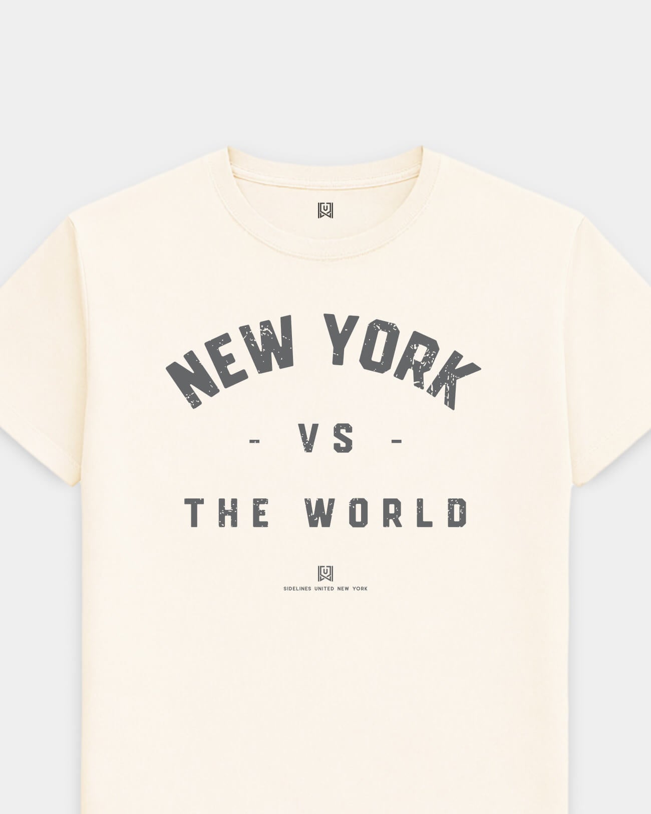 NY VS the World Classic Tee - Vintage White - Flatlay