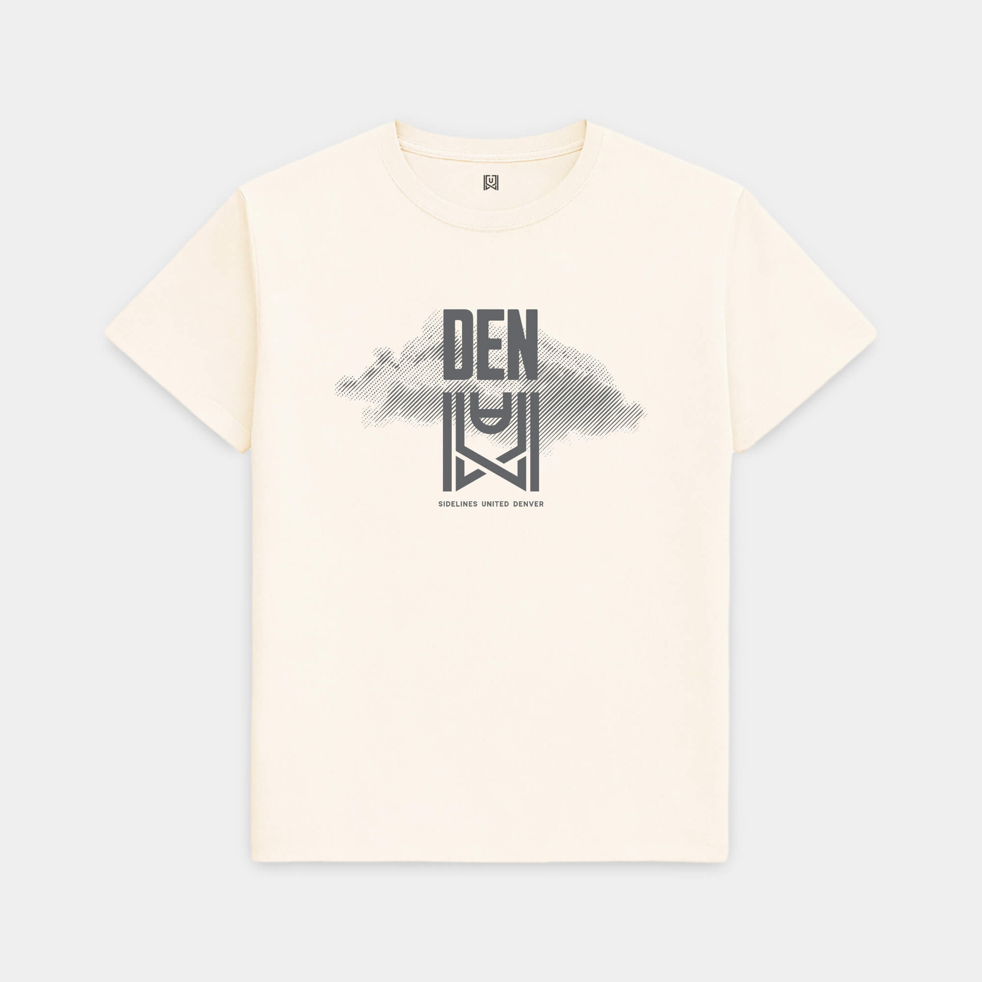 DEN Vapor Vintage White Tee