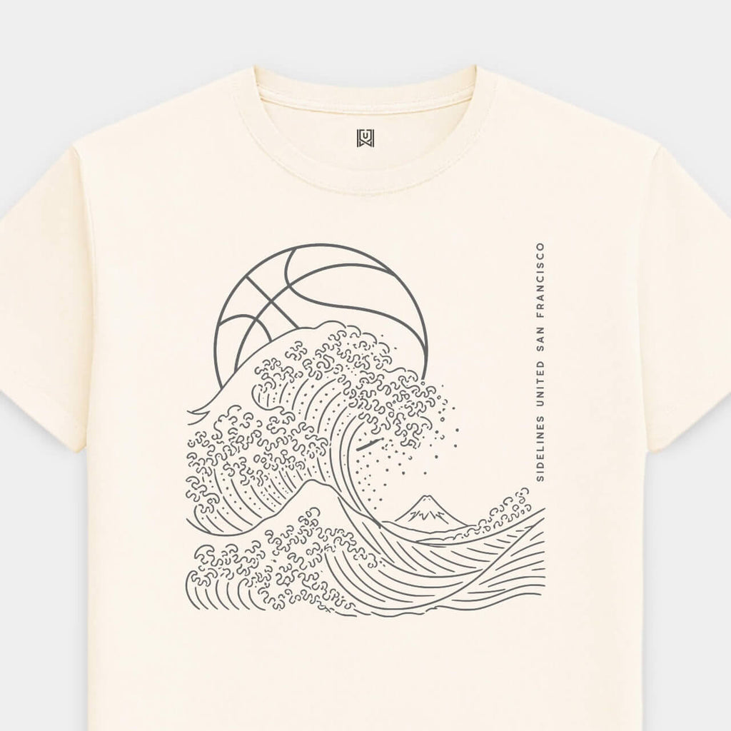 SF Wave Vintage White Tee