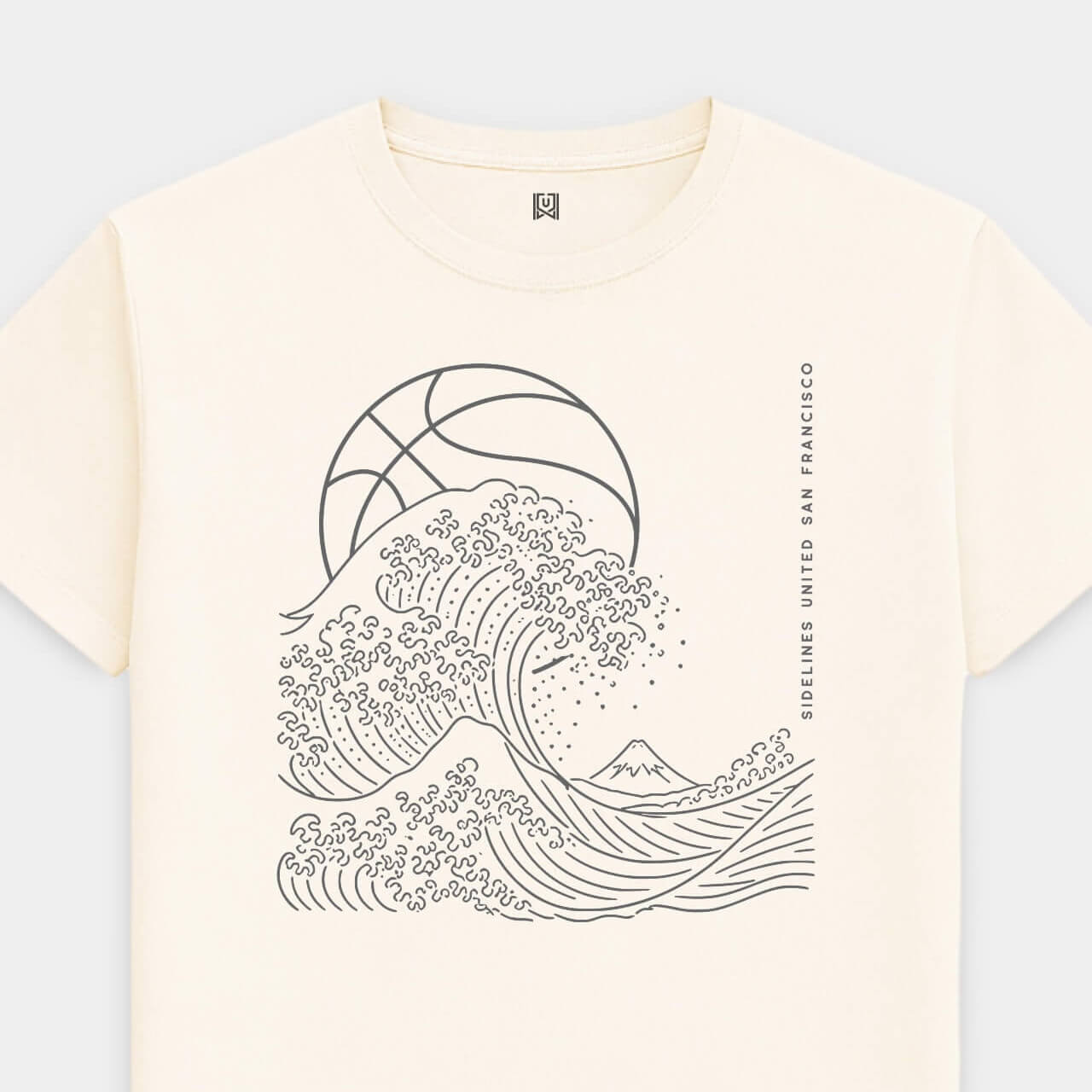 SF Wave Vintage White Tee