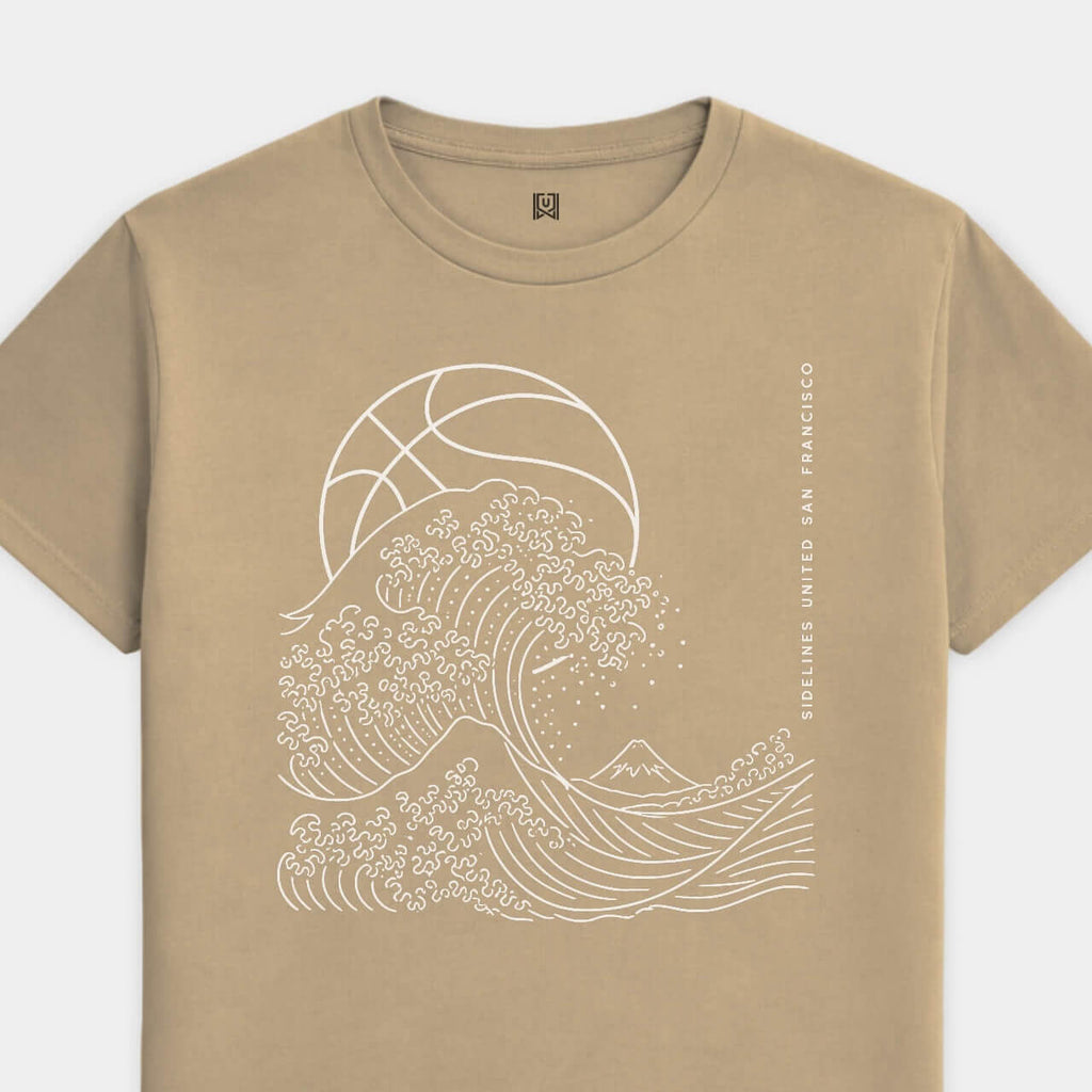 SF Wave Khaki Tee