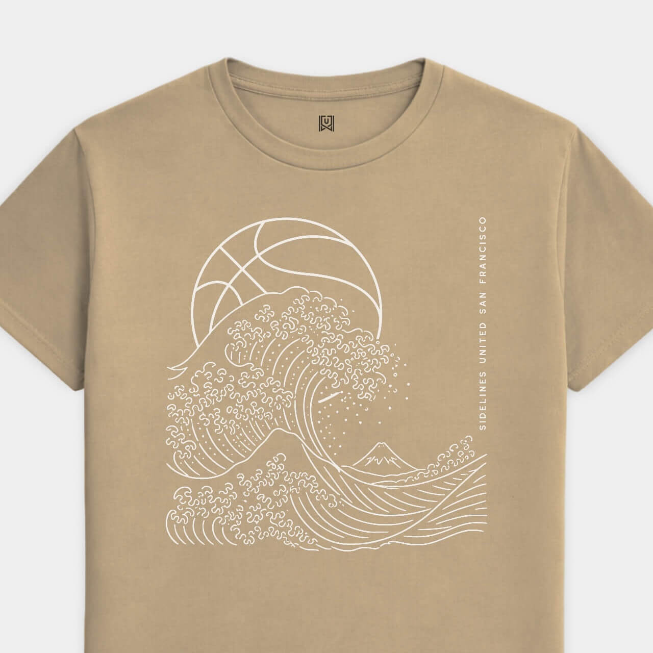 SF Wave Khaki Tee