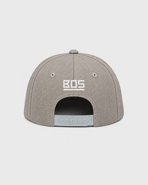 Heather Grey / White — hat-back — id-93DGRX2
