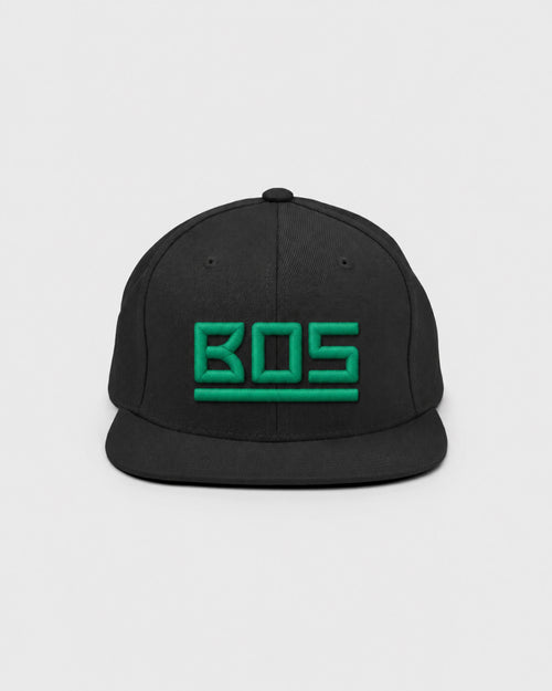 Black / Green — hat-front — id-AP205CF
