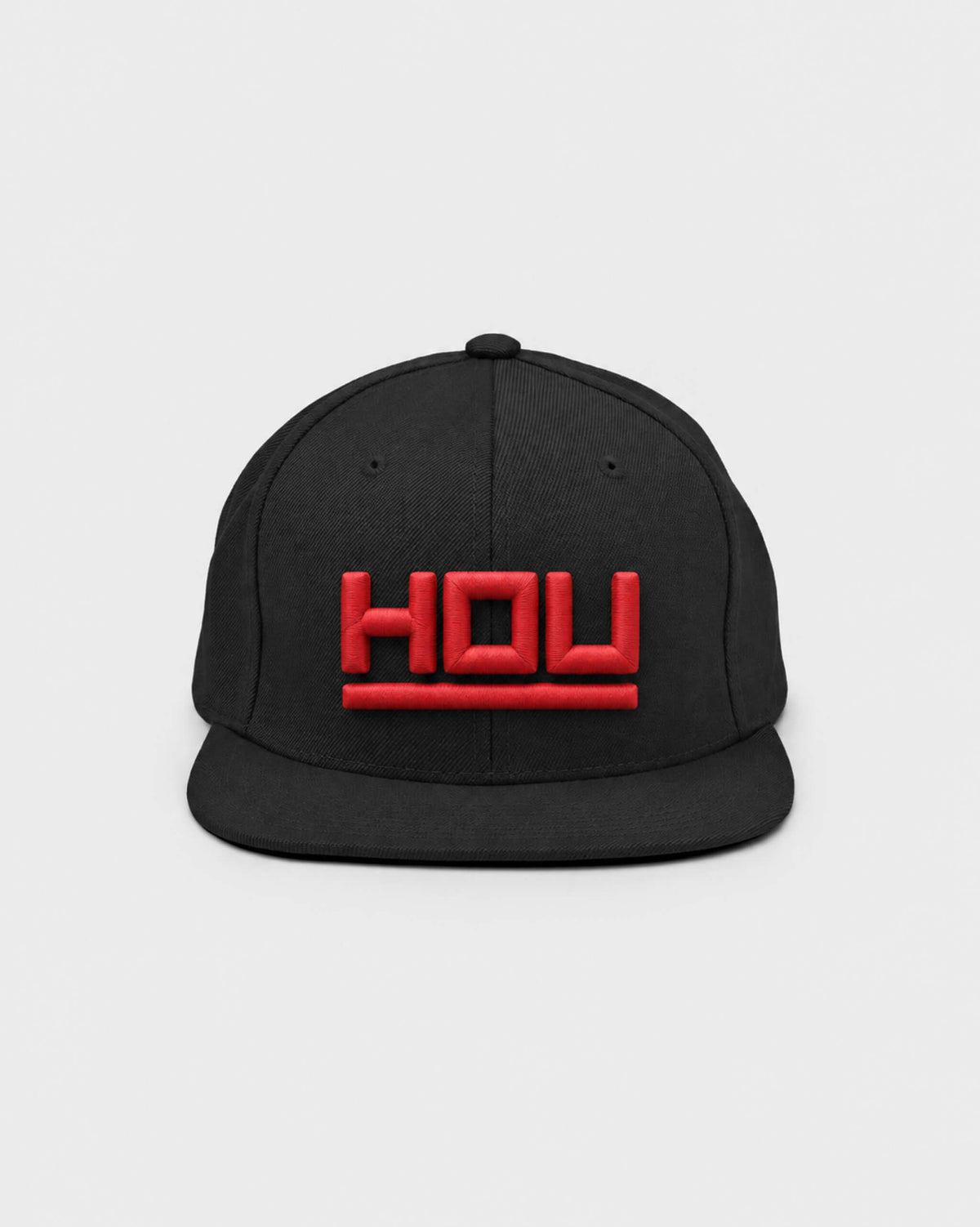 Black / Red — hat-front — id-BHXO4H1