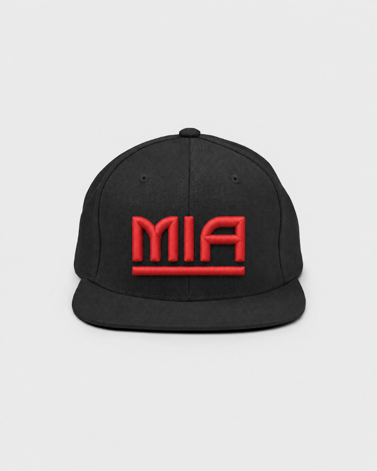 Black / Red — hat-front — id-7ACRG9H