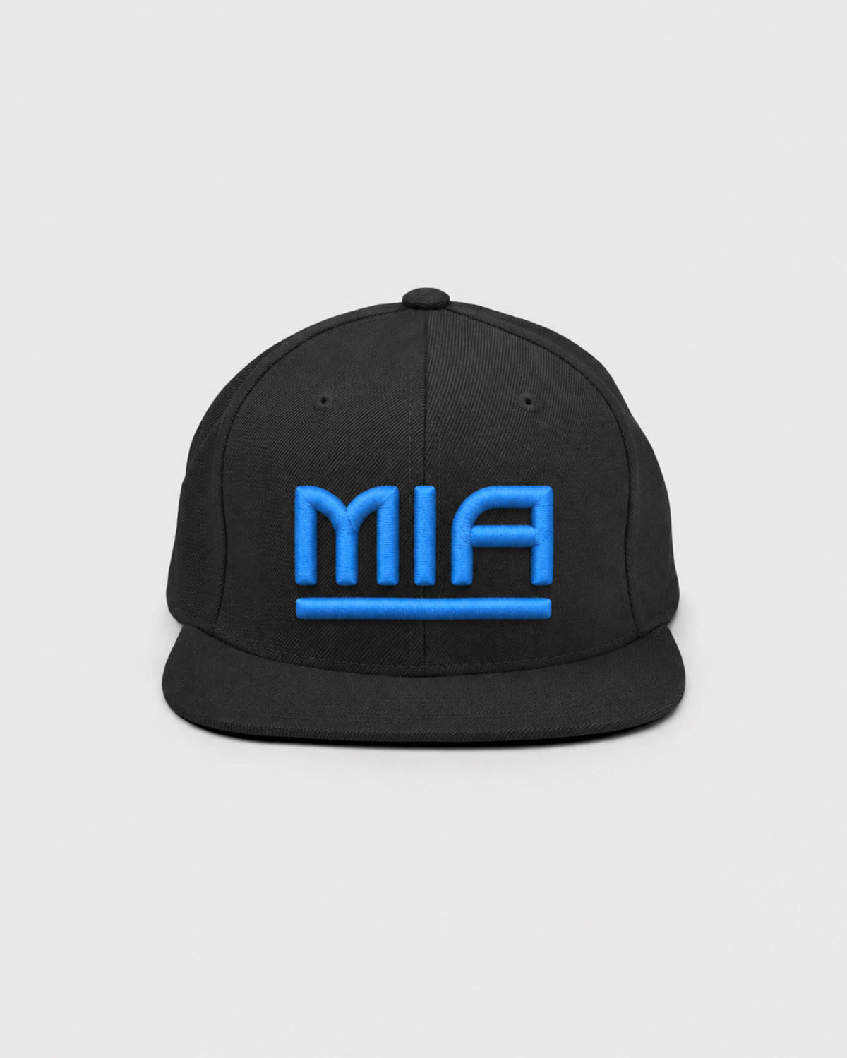 Black / Blue — hat-front — id-3F0KXOG