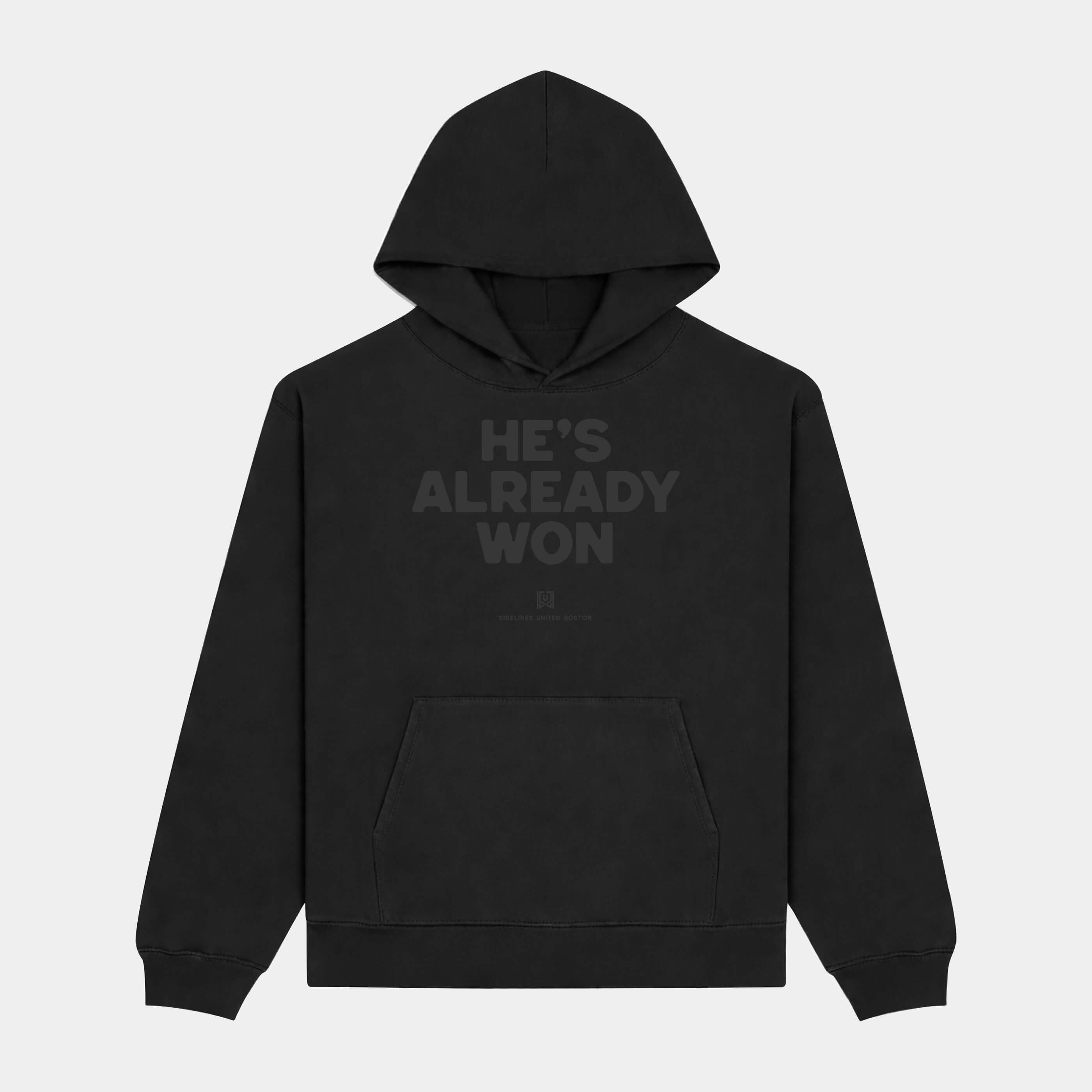 BOS Already Won Black Hoodie