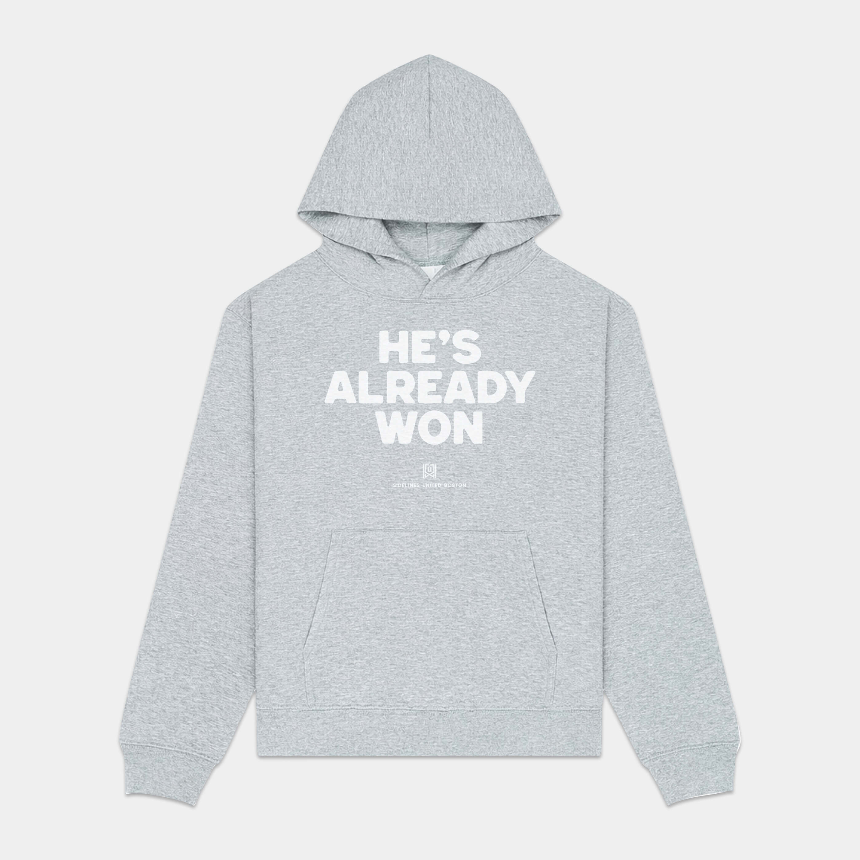 BOS Already Won HGrey Hoodie