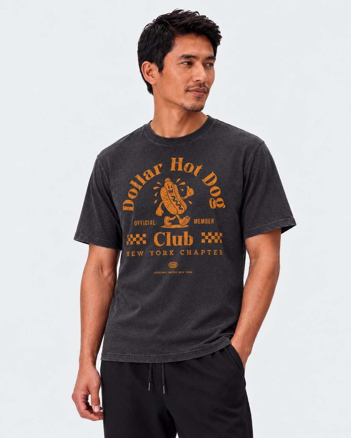 Washed Black / Orange — lifestyle1 — FRONT — id-G59LXUG