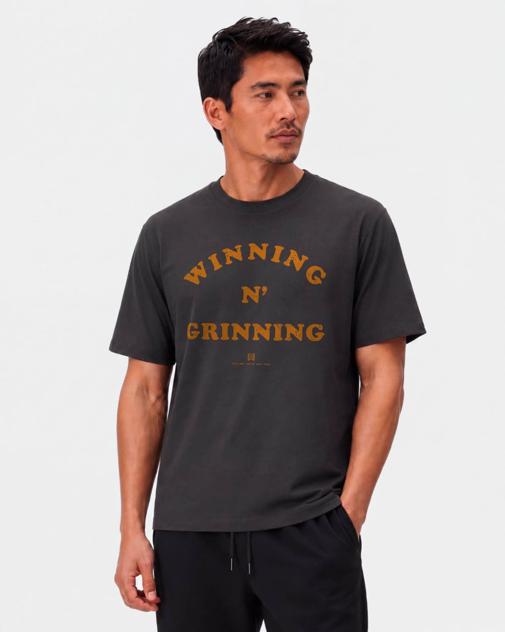 NY Winning N Grinning Tee
