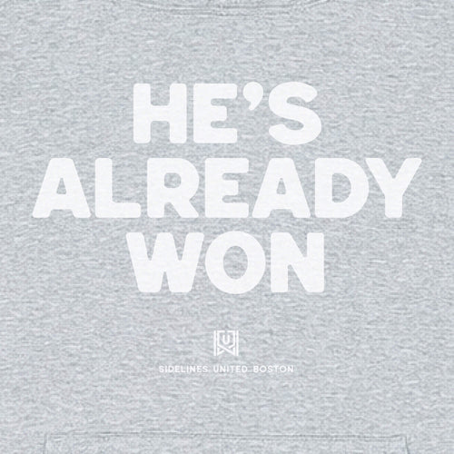 BOS Already Won HGrey Hoodie