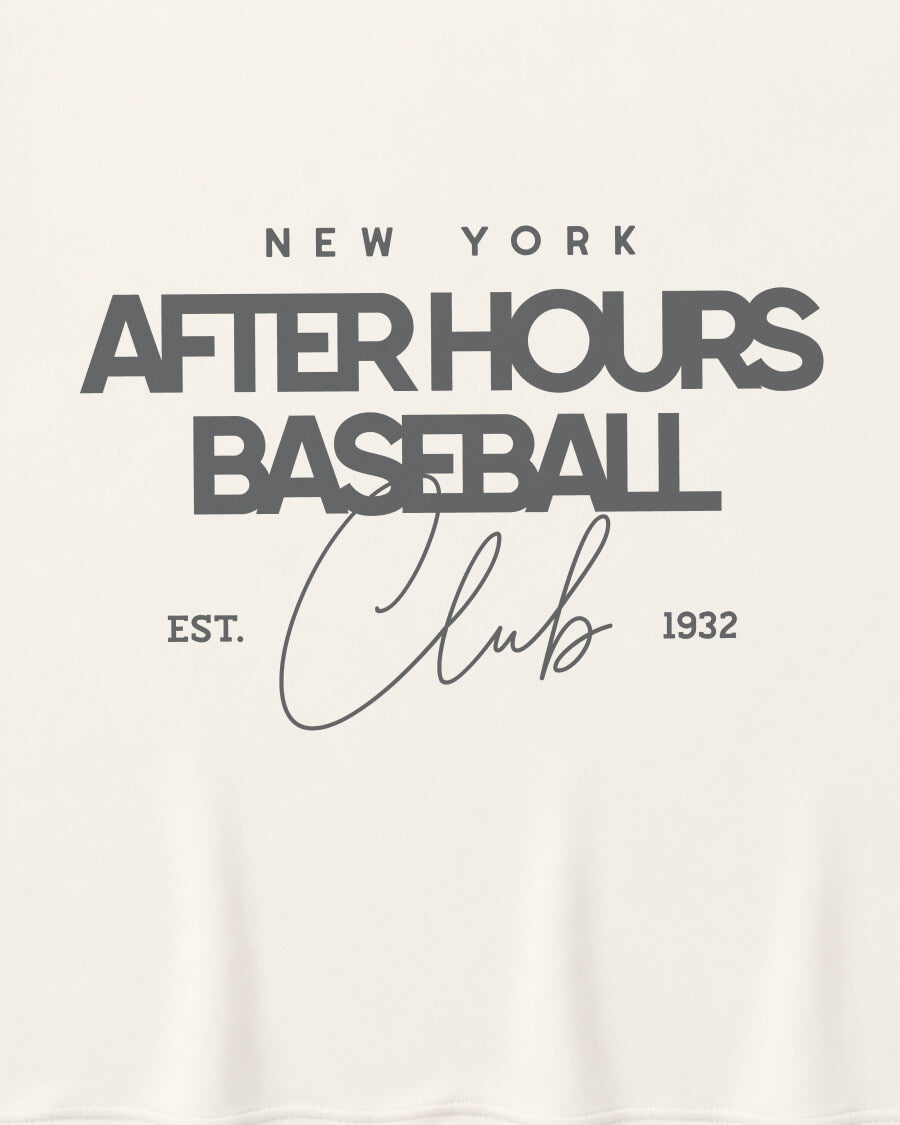 NY After Hours BSBL Tee