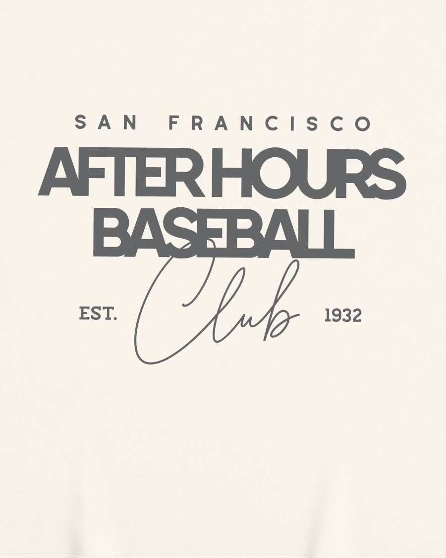 SF After Hours BSBL Tee