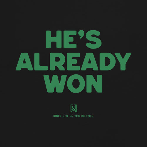 BOS Already Won Dark Tee