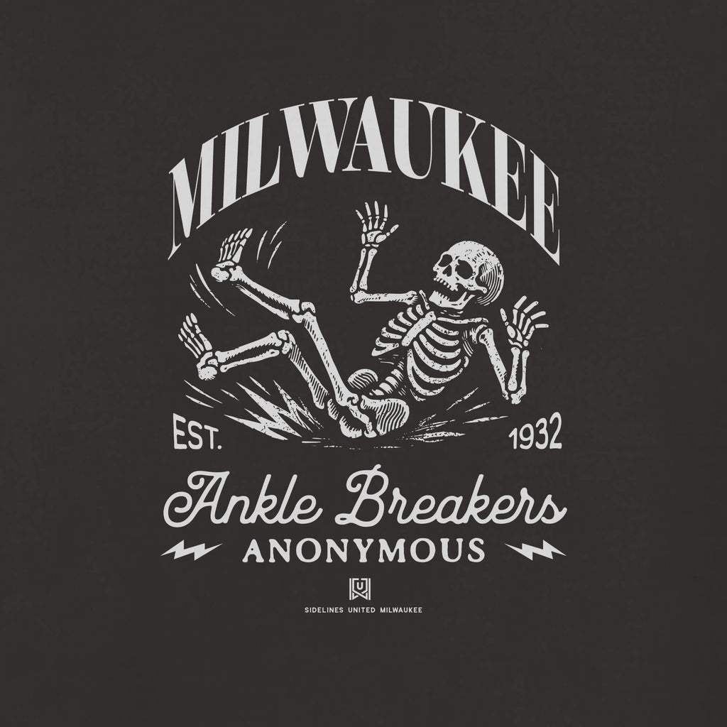 MKE Ankle Breakers Black Tee