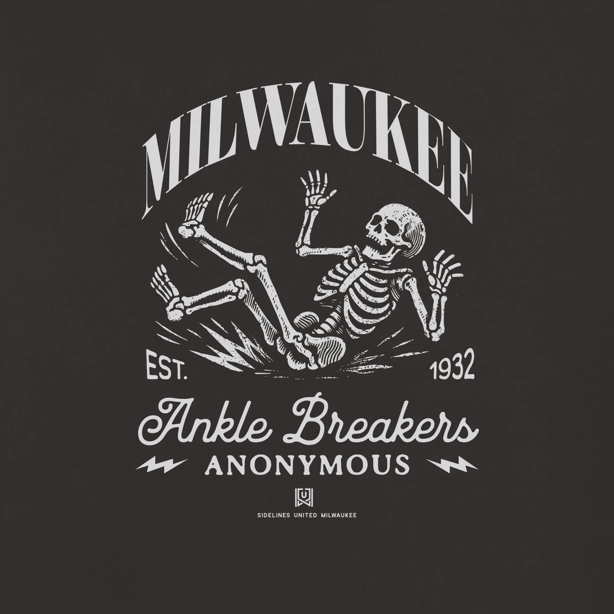 MKE Ankle Breakers Black Tee