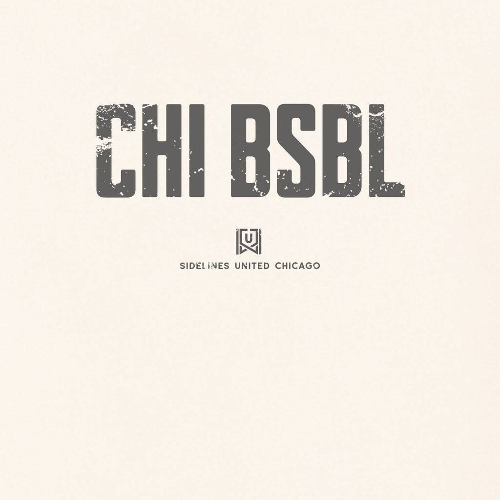 CHI BSBL Vintage White Tee