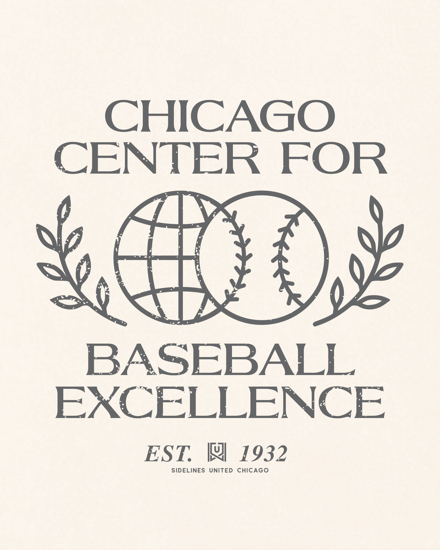 CHI Baseball Excellence Tee - Vintage White - Zoom