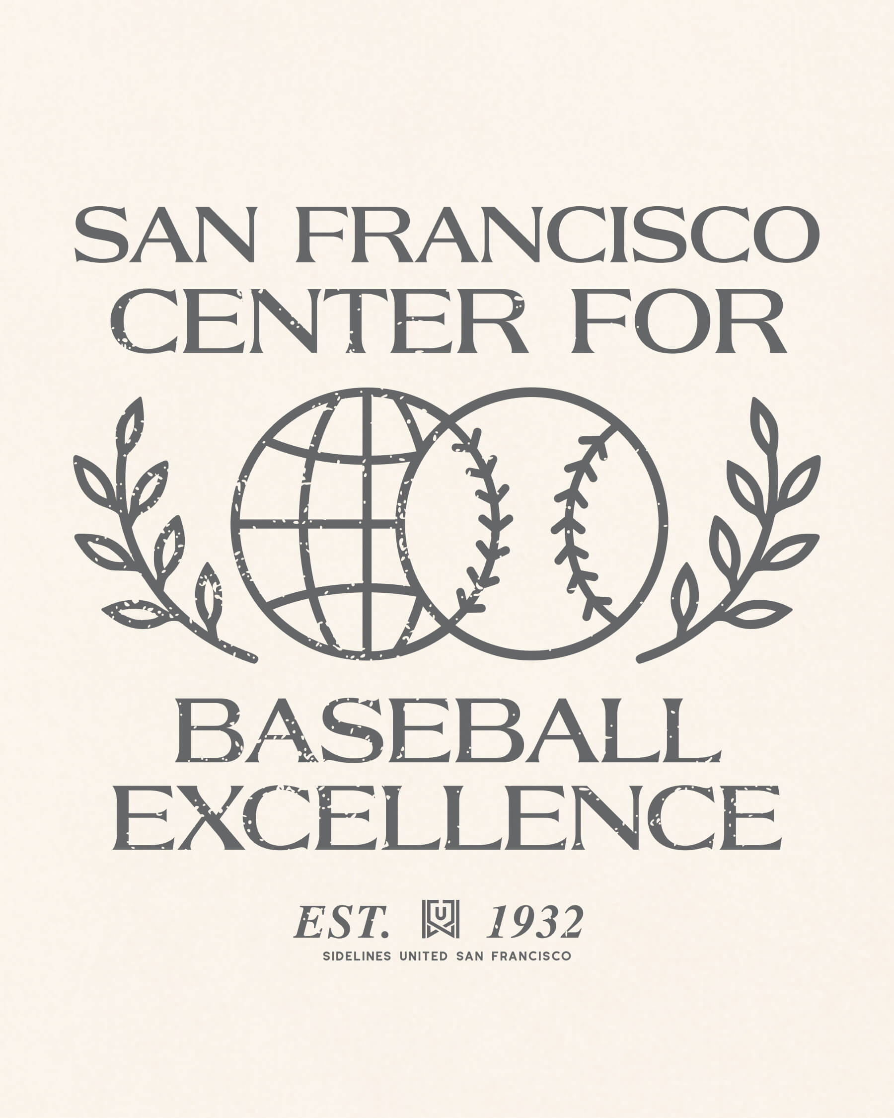 SF Baseball Excellence Tee - Vintage White - Zoom