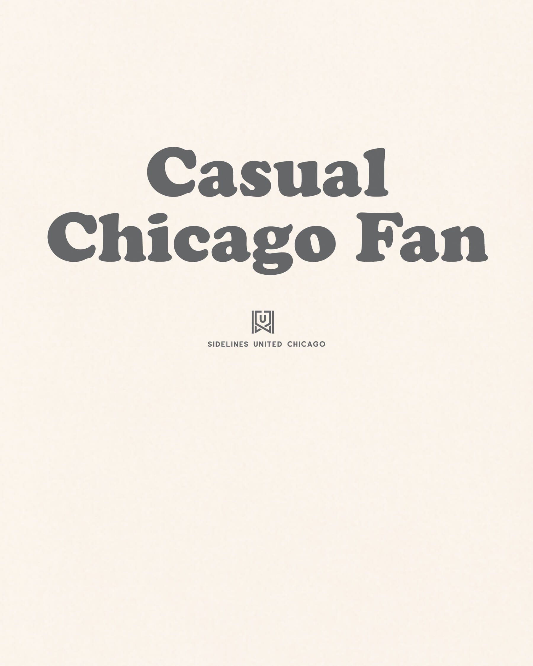 CHI Casual Fan Tee - Vintage White - Zoom