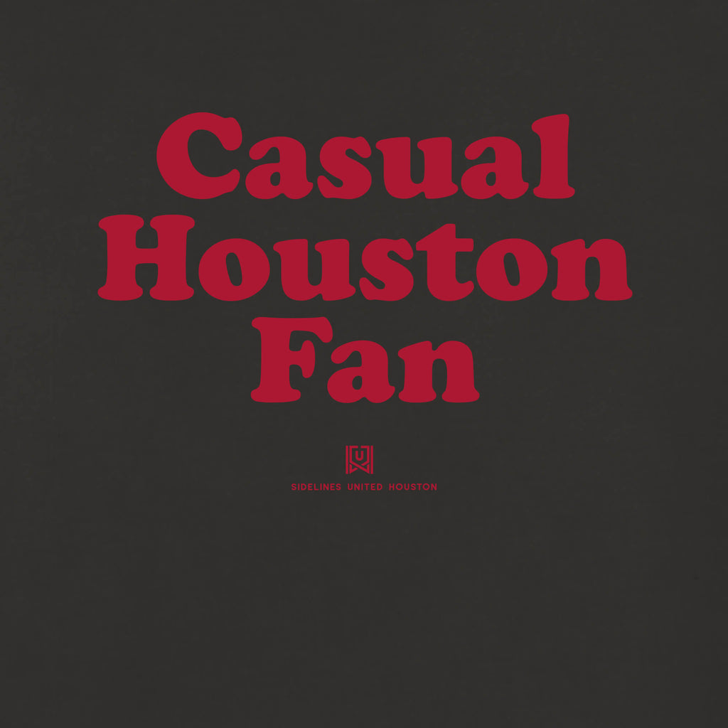 HOU Casual Fan Black Tee